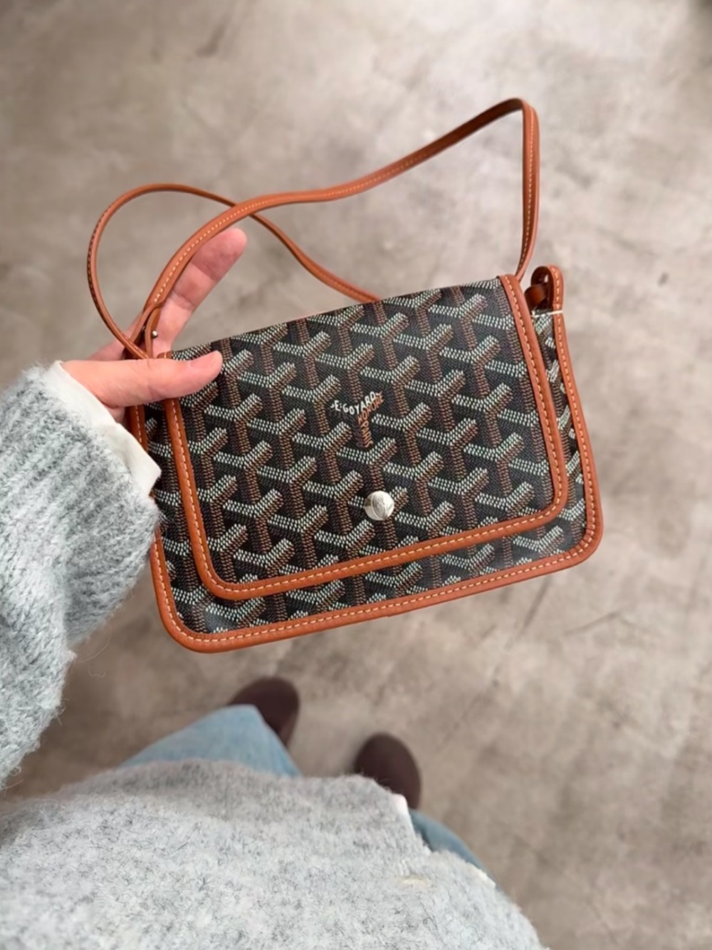 Goyard plumet Crossbody bag Brand new w tag/dust bag/authentic card/receipt! GWP